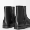 Bobine ankle boot in smooth calfskin Black Bobine ankle boot in smooth calfskin Black