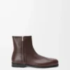 Bobine ankle boot in smooth calfskin Cacao Bobine ankle boot in smooth calfskin Cacao