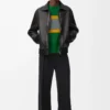 Bomber jacket in nappa lambskin Black Bomber jacket in nappa lambskin Black