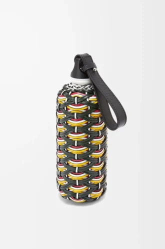 BOTTLE In ALUMINIUM/CALF Green/Multicolor