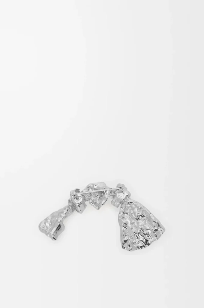 BoWED Tie brooch in sterling silver Silver