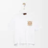Boxy fit T-shirt in cotton White Boxy fit T-shirt in cotton White