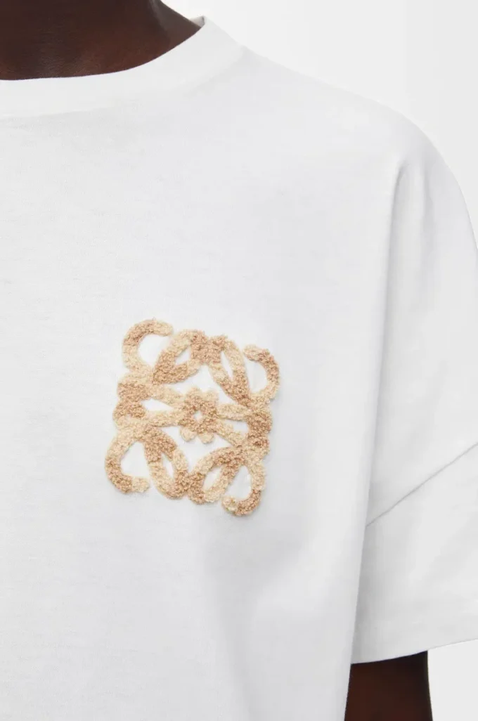 Boxy fit T-shirt in cotton White Boxy fit T-shirt in cotton White