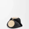 Bracelet Pouch in pleated nappa Black Bracelet Pouch in pleated nappa Black