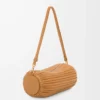 Bracelet Pouch in pleated nappa lambskin Warm Desert Bracelet Pouch in pleated nappa lambskin Warm Desert