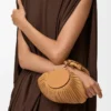 Bracelet Pouch in pleated nappa lambskin Warm Desert Bracelet Pouch in pleated nappa lambskin Warm Desert
