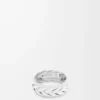 Braided ring in sterling silver Silver