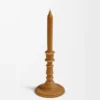 Bronze beeswax candleholder Amber Bronze beeswax candleholder Amber