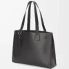 Buckle horizontal tote in classic calfskin Black Buckle horizontal tote in classic calfskin Black
