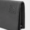 Business cardholder in soft grained calfskin Black Business cardholder in soft grained calfskin Black