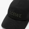 Camp cap in cotton Black Camp cap in cotton Black