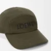 Camp cap in cotton Dark Khaki