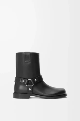 Campo Biker boot in calfskin Black