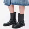Campo Biker boot in calfskin Black Campo Biker boot in calfskin Black