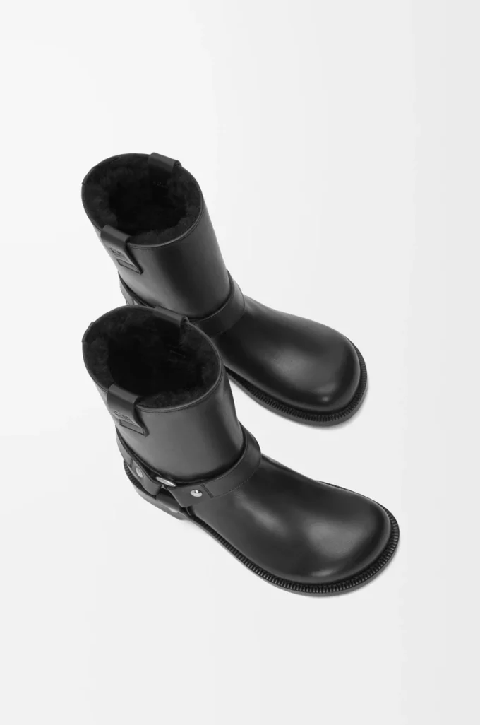 Campo Biker boot in calfskin Black Campo Biker boot in calfskin Black