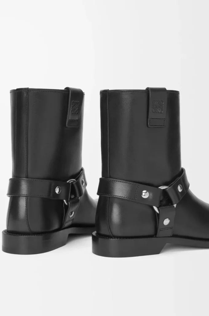 Campo Biker boot in calfskin Black Campo Biker boot in calfskin Black