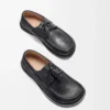 Campo boat shoe in soft calfskin Black Campo boat shoe in soft calfskin Black