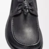 Campo boat shoe in soft calfskin Black Campo boat shoe in soft calfskin Black