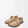 Campo boat shoe in soft calfskin Sand/Cinnamon Campo boat shoe in soft calfskin Sand/Cinnamon