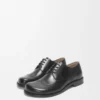 Campo brogue derby in brushed calfskin Black Campo brogue derby in brushed calfskin Black