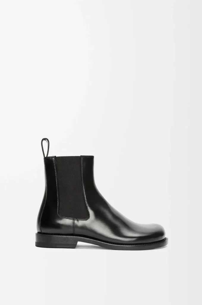 Campo chelsea boot in brushed calfskin Black Campo chelsea boot in brushed calfskin Black