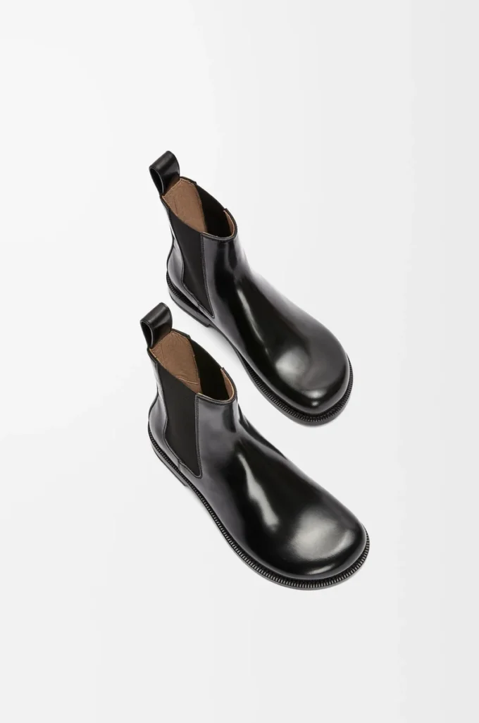 Campo chelsea boot in brushed calfskin Black Campo chelsea boot in brushed calfskin Black