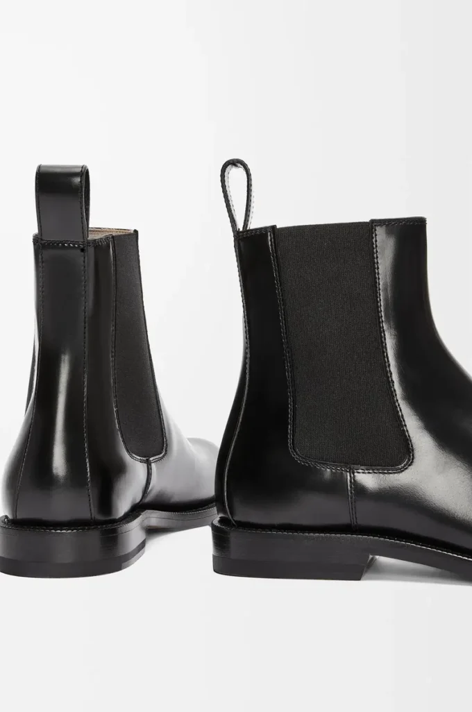 Campo chelsea boot in brushed calfskin Black Campo chelsea boot in brushed calfskin Black