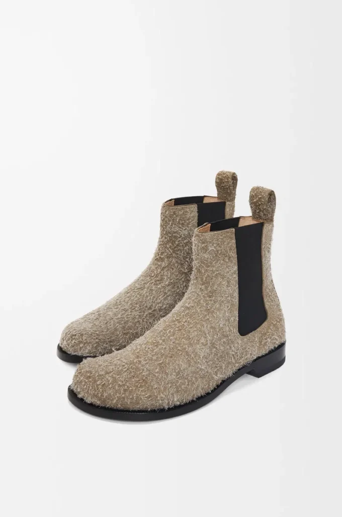 Campo chelsea boot in brushed suede Khaki Green Campo chelsea boot in brushed suede Khaki Green