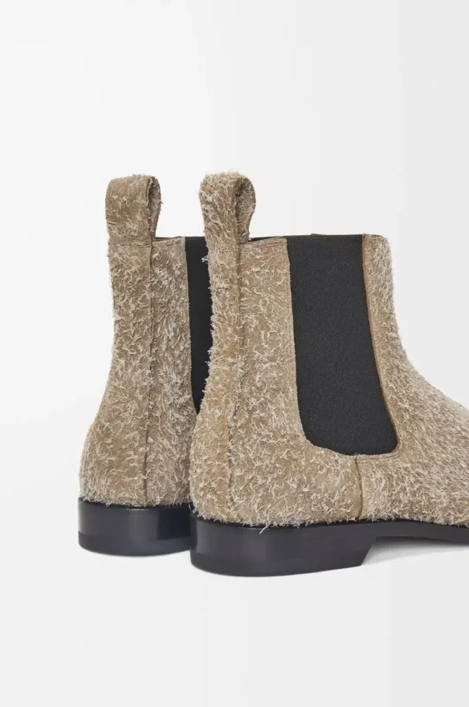 Campo chelsea boot in brushed suede Khaki Green Campo chelsea boot in brushed suede Khaki Green