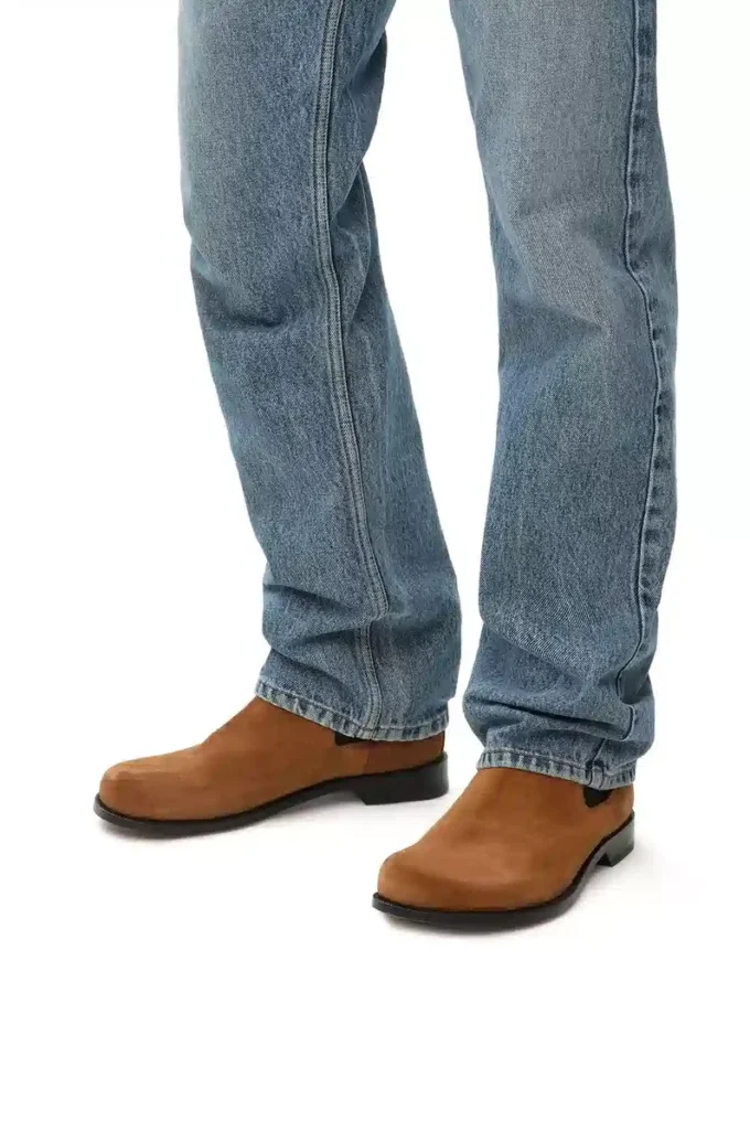 Campo Chelsea boot in calfskin suede Tabacco Campo Chelsea boot in calfskin suede Tabacco