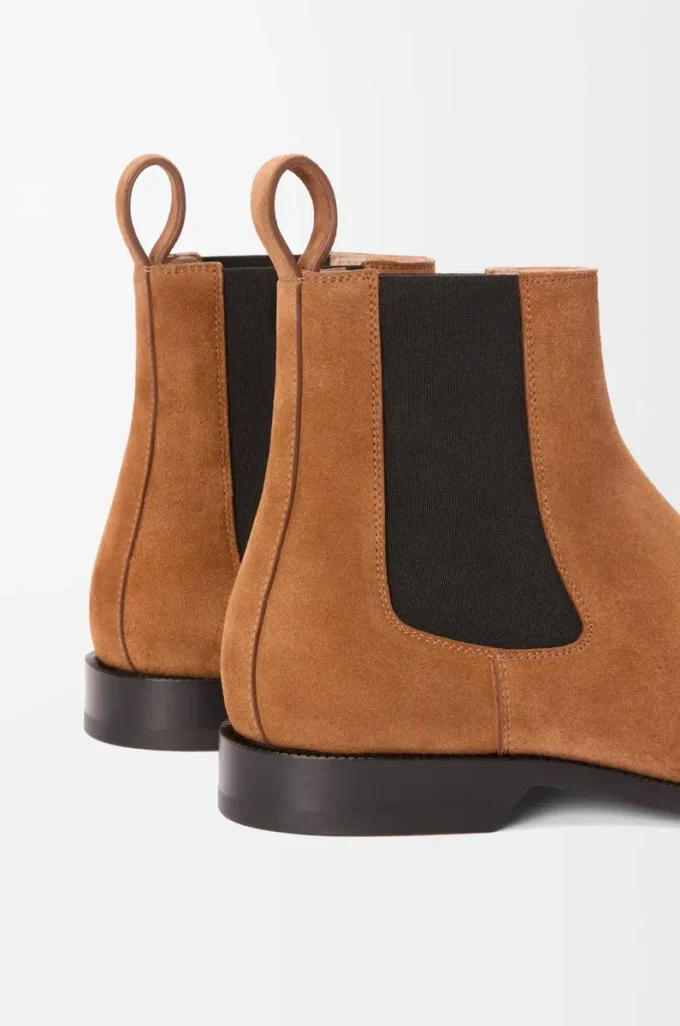 Campo Chelsea boot in calfskin suede Tabacco Campo Chelsea boot in calfskin suede Tabacco
