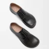 Campo derby in cracked calfskin Black/Cream Campo derby in cracked calfskin Black/Cream