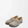 Campo loafer in brushed suede Khaki Green Campo loafer in brushed suede Khaki Green