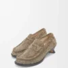 Campo loafer in brushed suede Khaki Green Campo loafer in brushed suede Khaki Green
