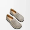 Campo loafer in brushed suede Khaki Green Campo loafer in brushed suede Khaki Green