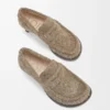 Campo loafer in brushed suede Khaki Green Campo loafer in brushed suede Khaki Green