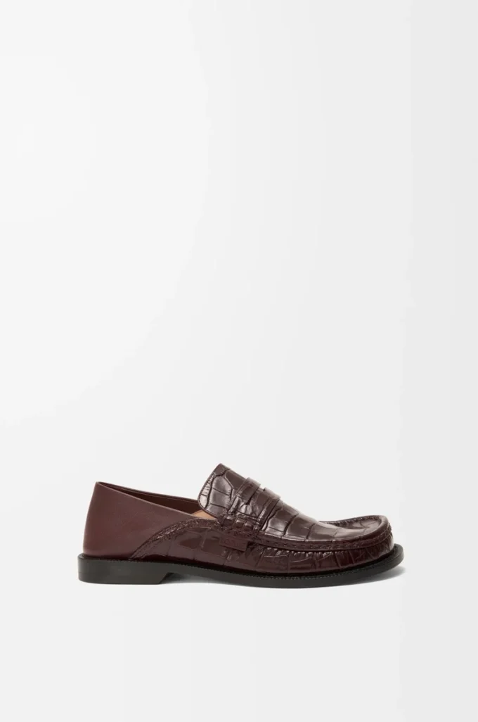 Campo loafer in calfskin Burgundy Campo loafer in calfskin Burgundy