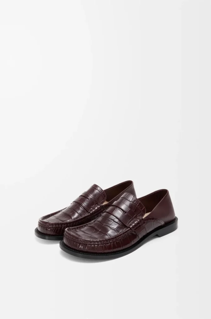 Campo loafer in calfskin Burgundy Campo loafer in calfskin Burgundy
