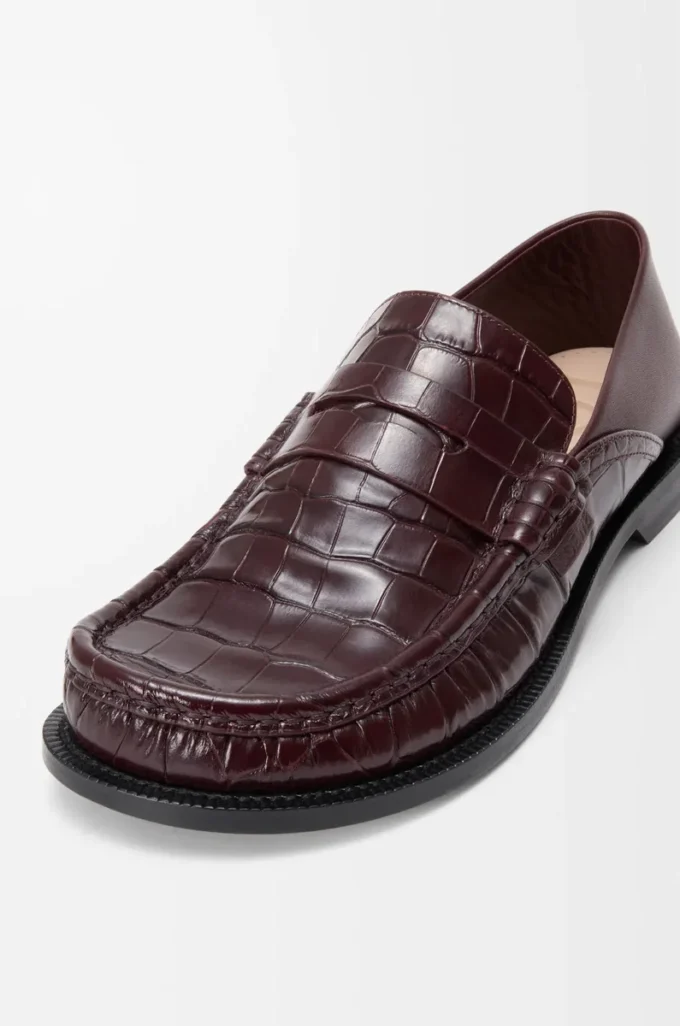 Campo loafer in calfskin Burgundy Campo loafer in calfskin Burgundy