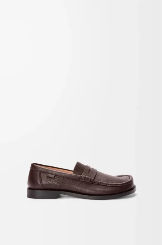 Campo loafer in deerskin Oxblood
