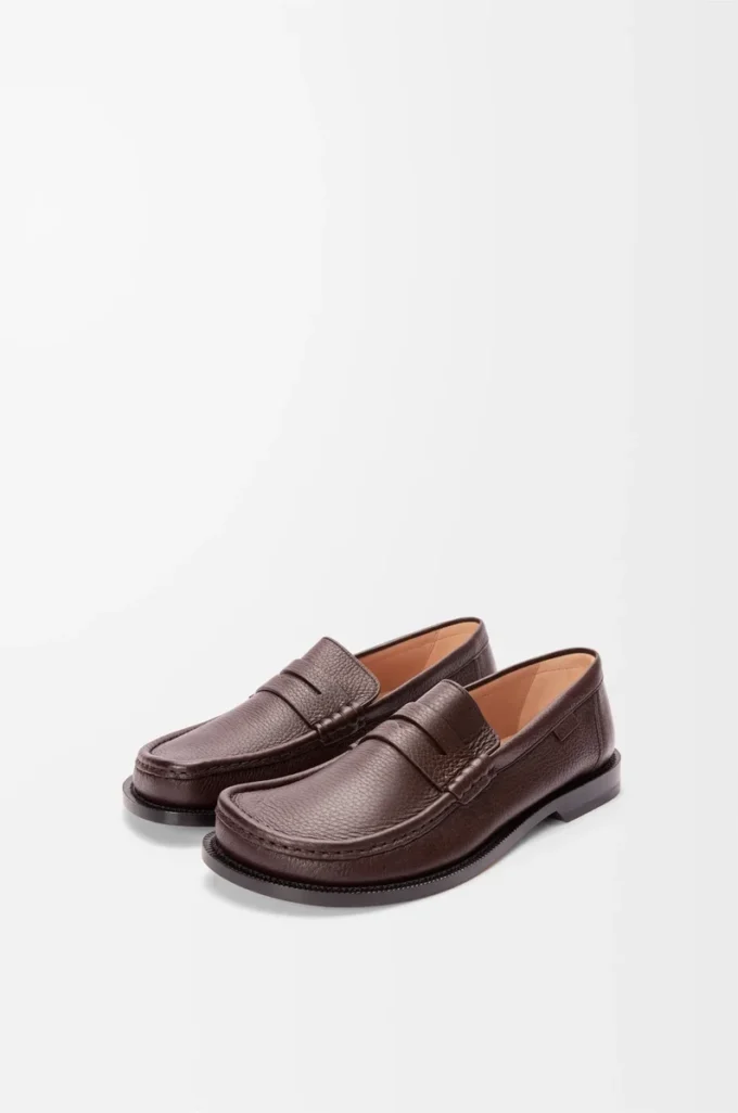 Campo loafer in deerskin Oxblood Campo loafer in deerskin Oxblood