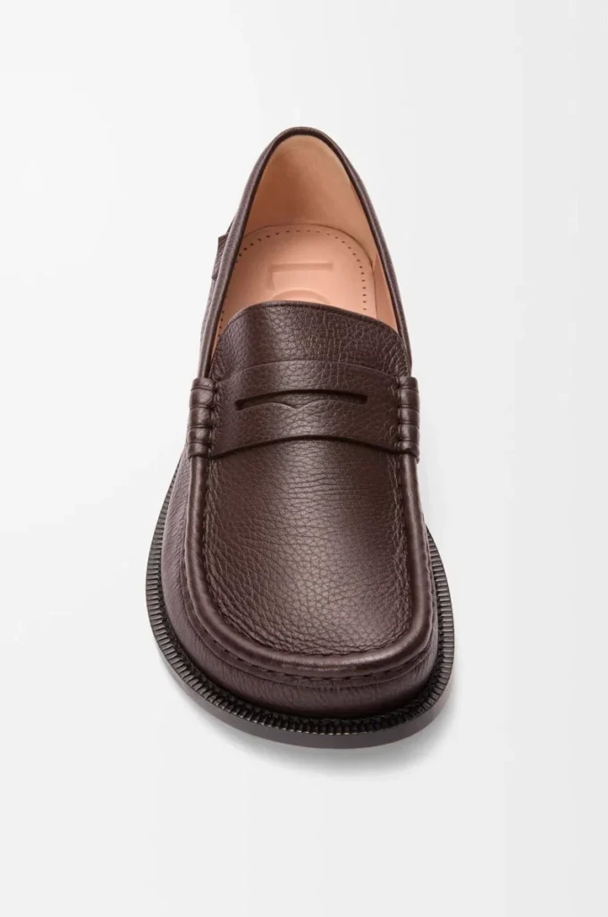 Campo loafer in deerskin Oxblood Campo loafer in deerskin Oxblood