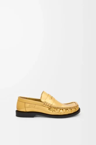 Campo loafer in metallic calfskin Gold
