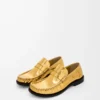 Campo loafer in metallic calfskin Gold Campo loafer in metallic calfskin Gold