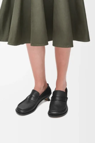 Campo loafer in soft calfskin Black