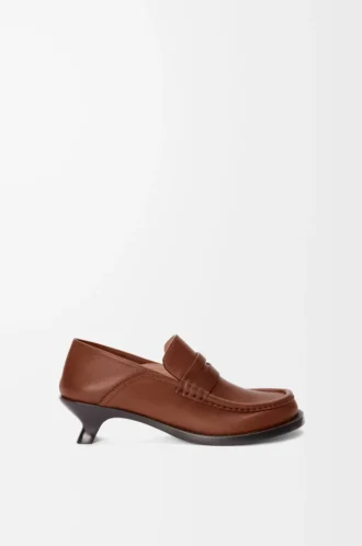 Campo loafer in soft calfskin Rust