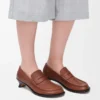 Campo loafer in soft calfskin Rust