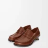 Campo loafer in soft calfskin Rust