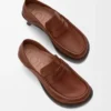 Campo loafer in soft calfskin Rust