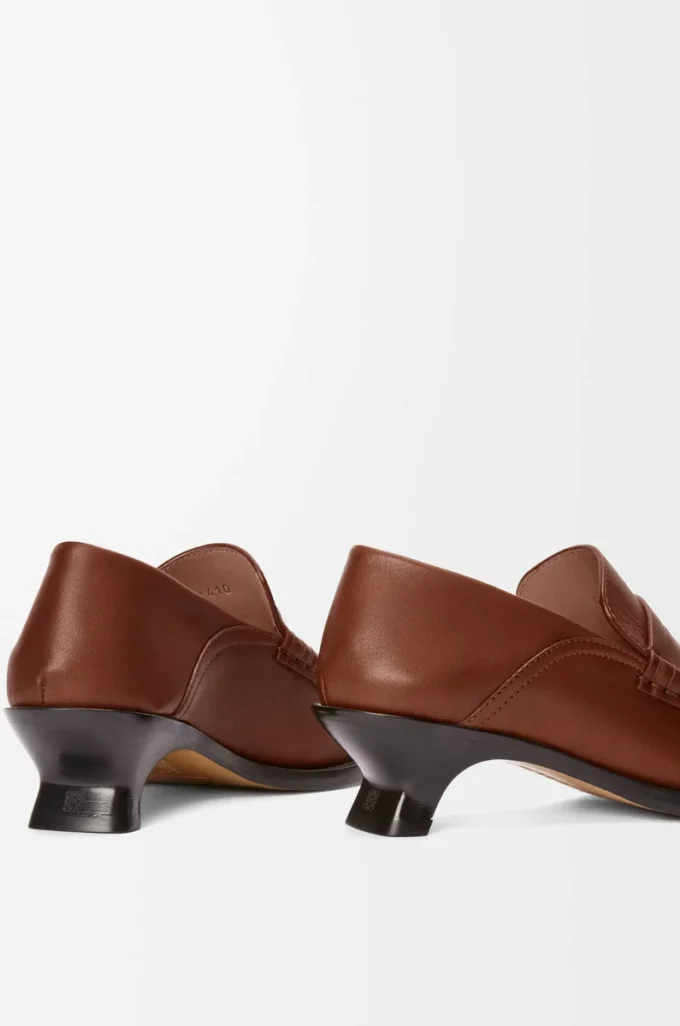 Campo loafer in soft calfskin Rust